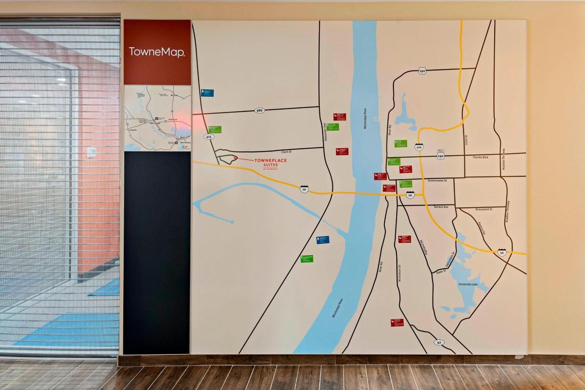 Towneplace Suites By Marriott Baton Rouge Port Allen Eksteriør billede